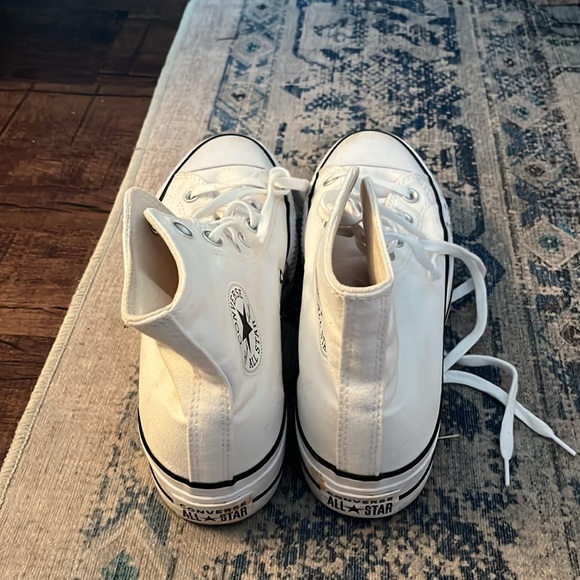 White Platform Converse - Picture 3 of 3